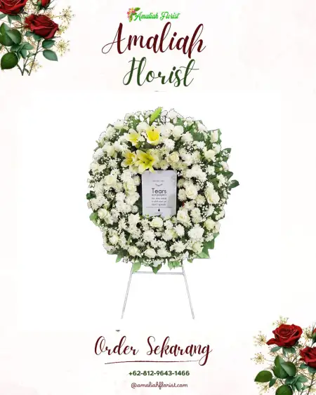 Krans Bunga Duka Medangasem